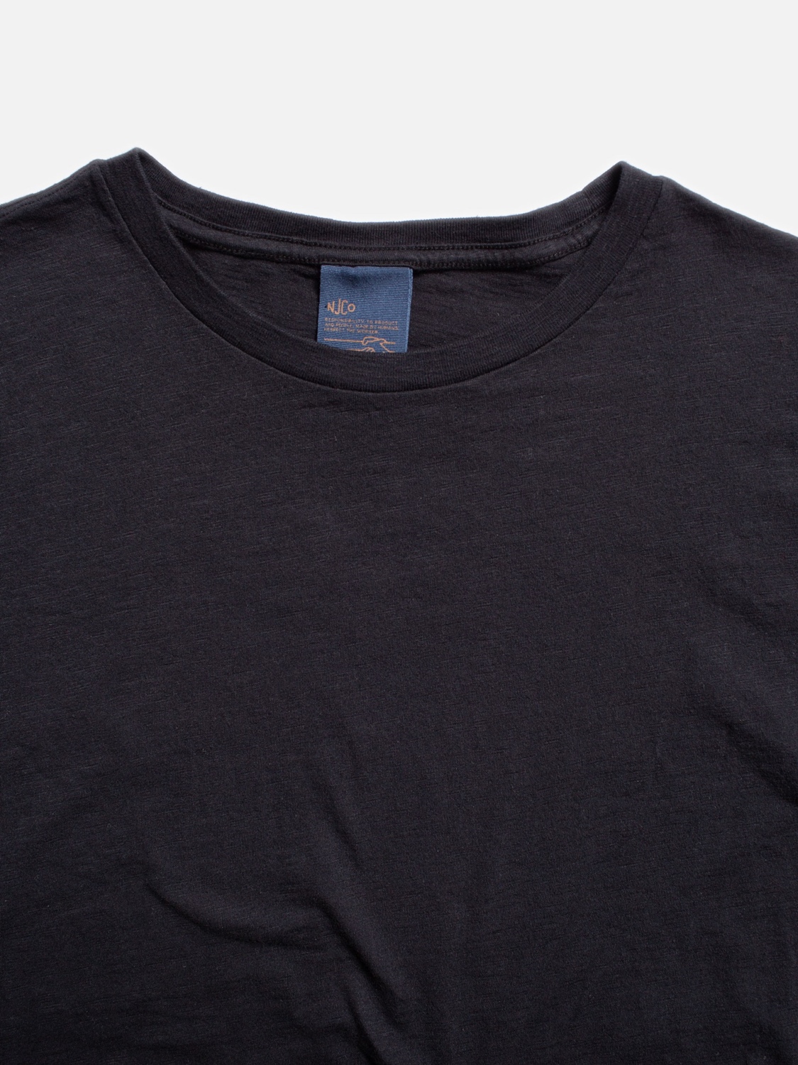 NUDIE JEANS ROFFE T-SHIRT Größe: M Farbe: BLK