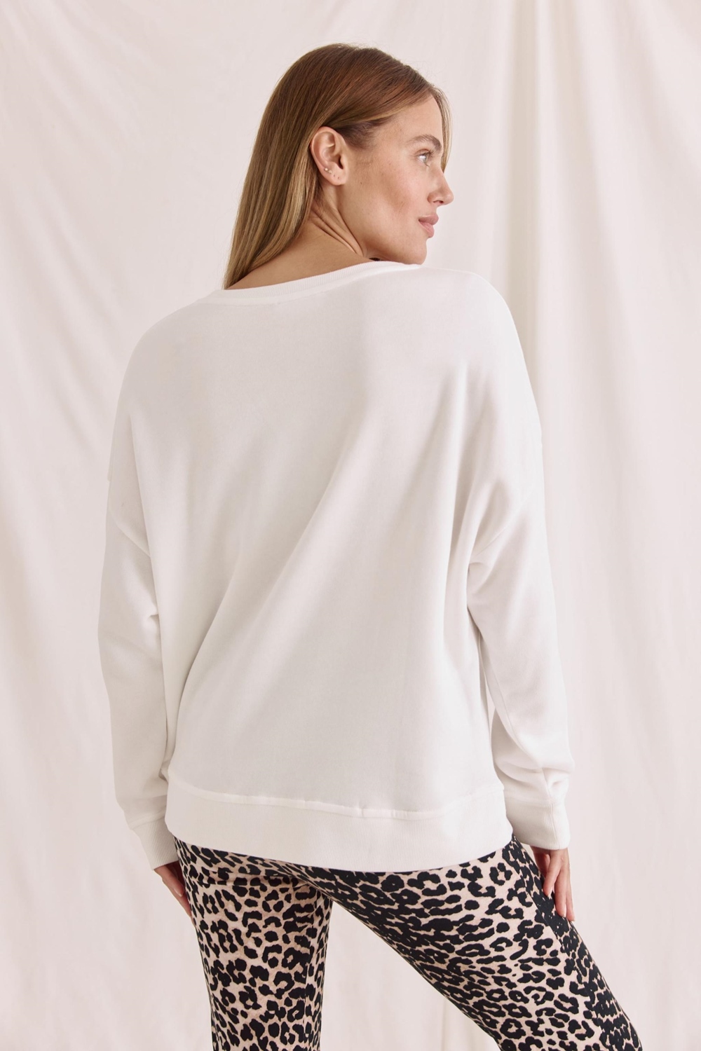 COTTON CANDY LADIES SWEATSHIRT Größe: M Farbe: O.WHITE