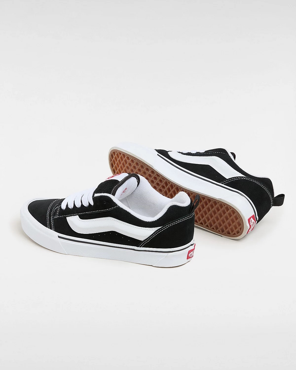 VANS KNU SKOOL Größe: 40½ Farbe: BLACK/ WHI