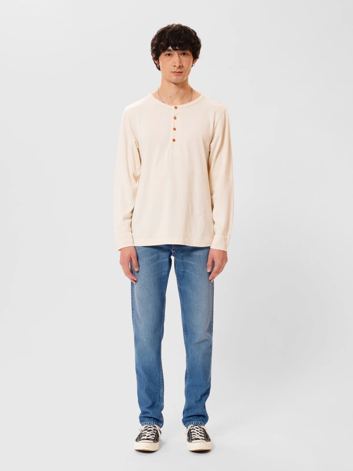 NUDIE JEANS STEADY EDDIE II Größe: 33 Länge: 34 Farbe: BLUE HAZE
