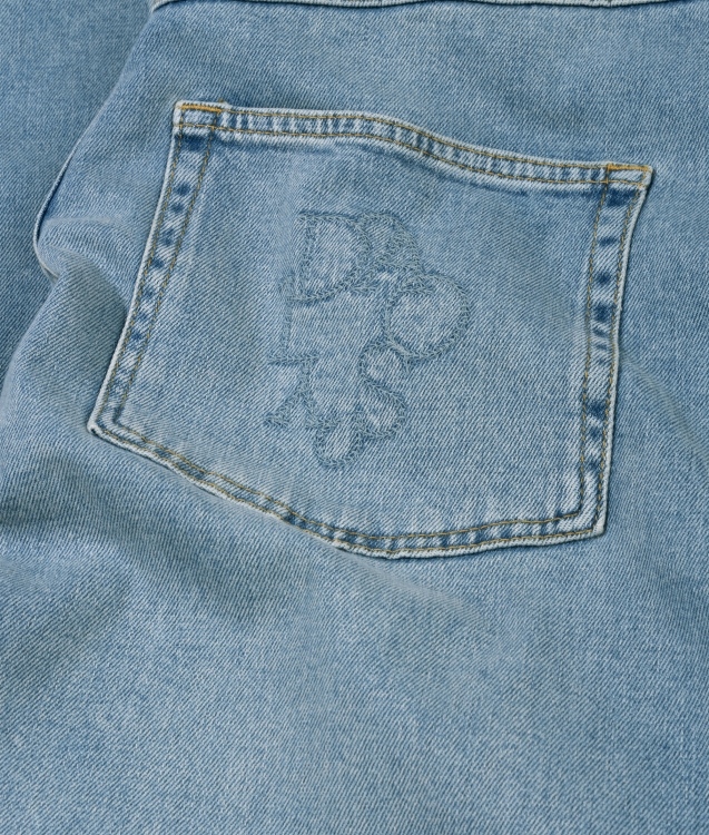 10DAYS WIDE TAPERED DENIM PANTS Größe: S Farbe: BLUE D.