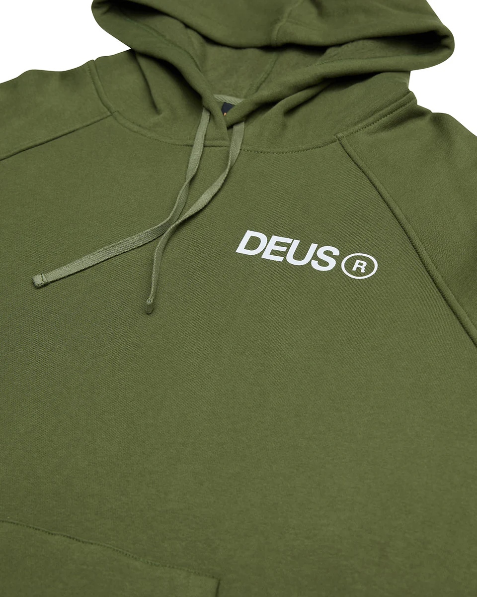 DEUS BEAMS CORDURA  HOODIE