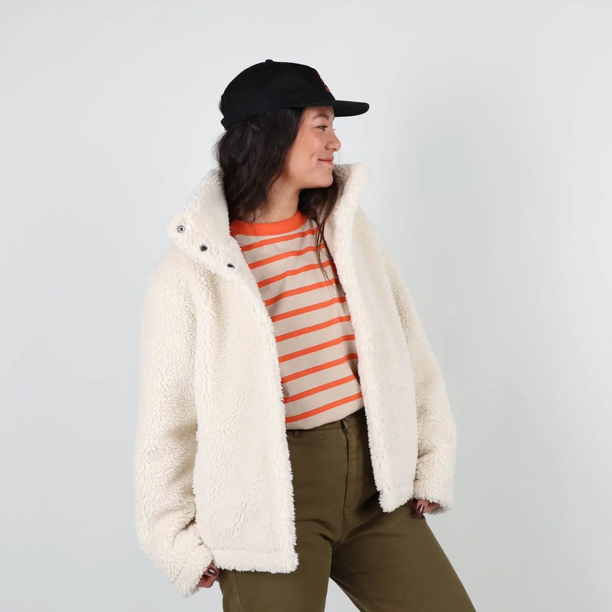OXBOW Q2SANNA SHERPA JACKET