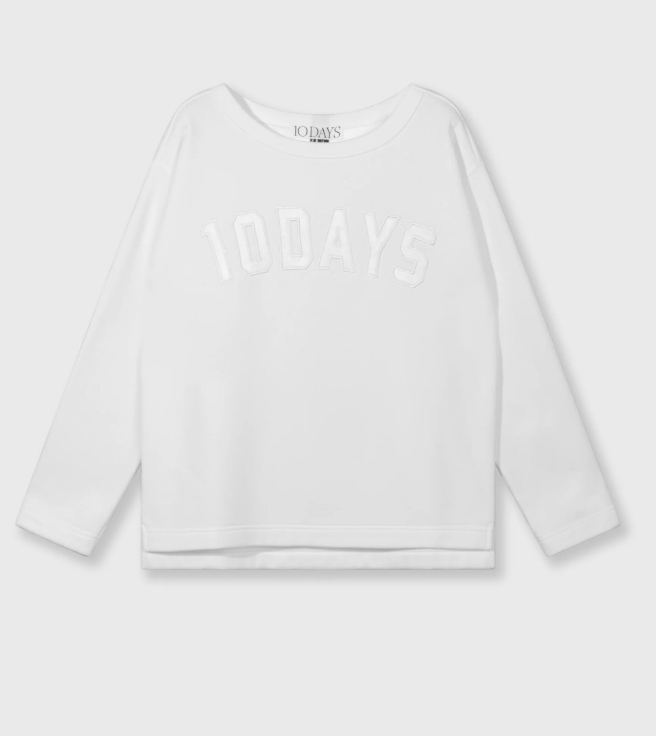 10DAYS PETITE STATEMENT SWEATER Größe: M Farbe: ECRU
