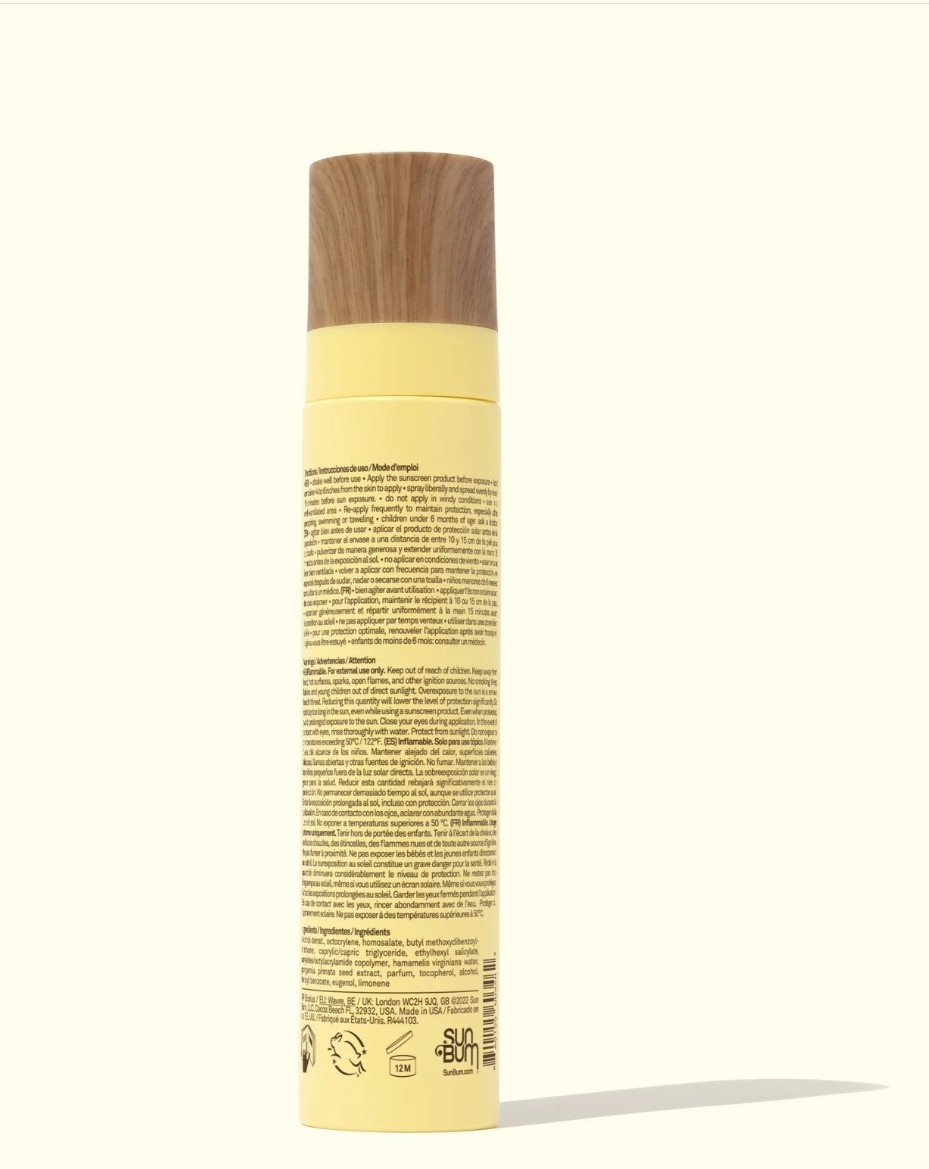 SUN BUM SPRAY FACE MIST SPF 50