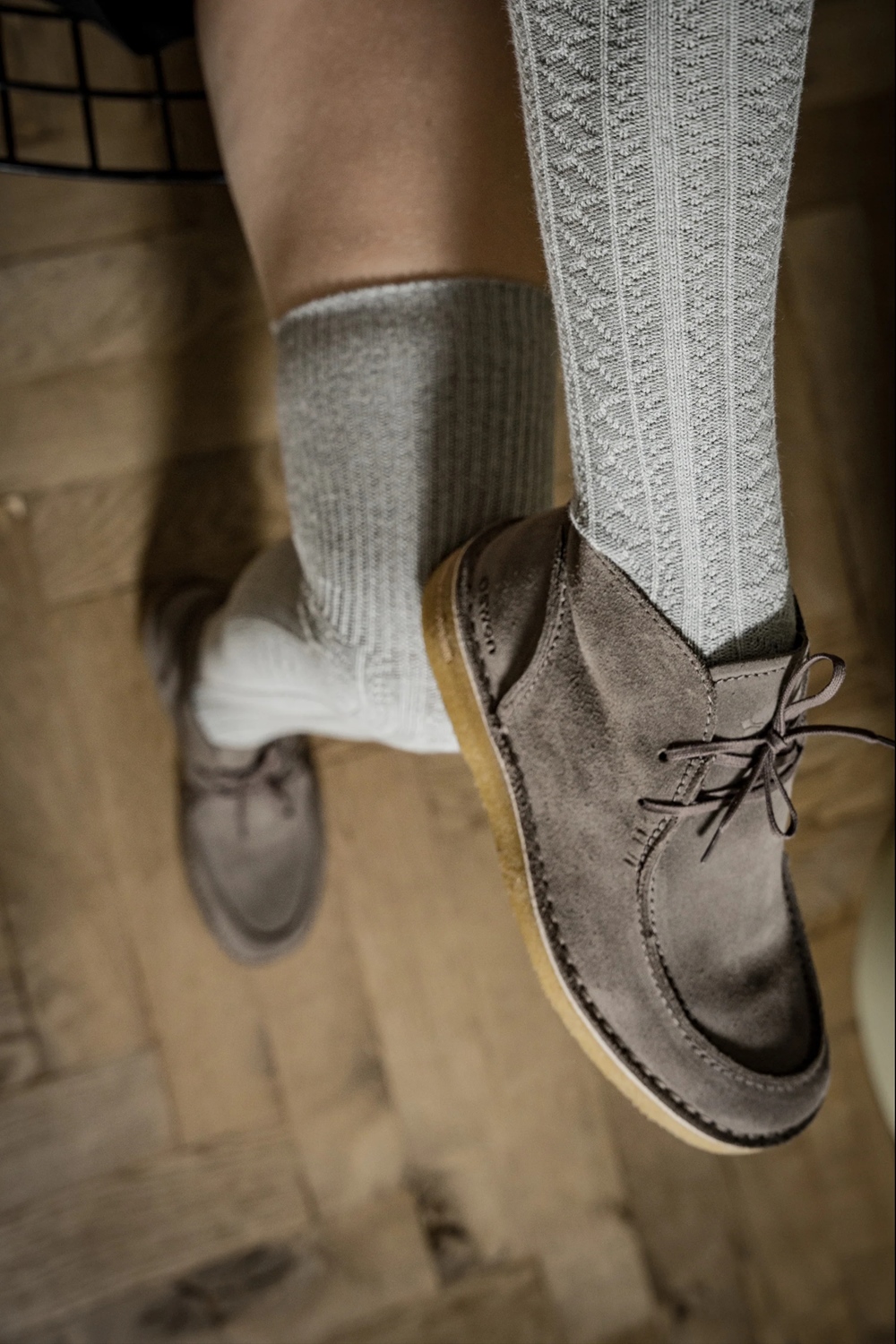 OSWEN EWALDI SUEDE TAUPE Größe: 42 Farbe: TAUPE