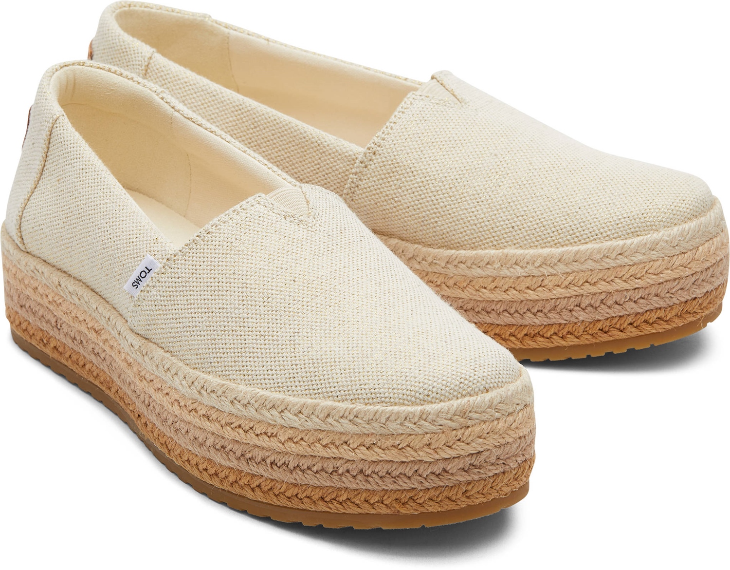 TOMS VALENCIA PLATFORM Größe: 37 Farbe: LINE
