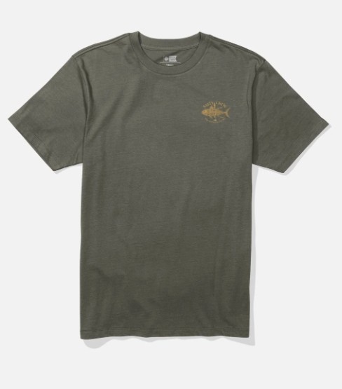 SALTYCREW OMAKASE SS TEE Größe: XL Farbe: D.OLIVE