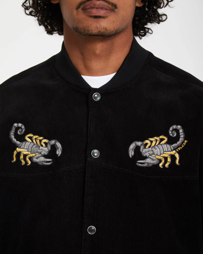 VOLCOM FA MICKEY MASON JACKET Größe: L Farbe: Schwarz
