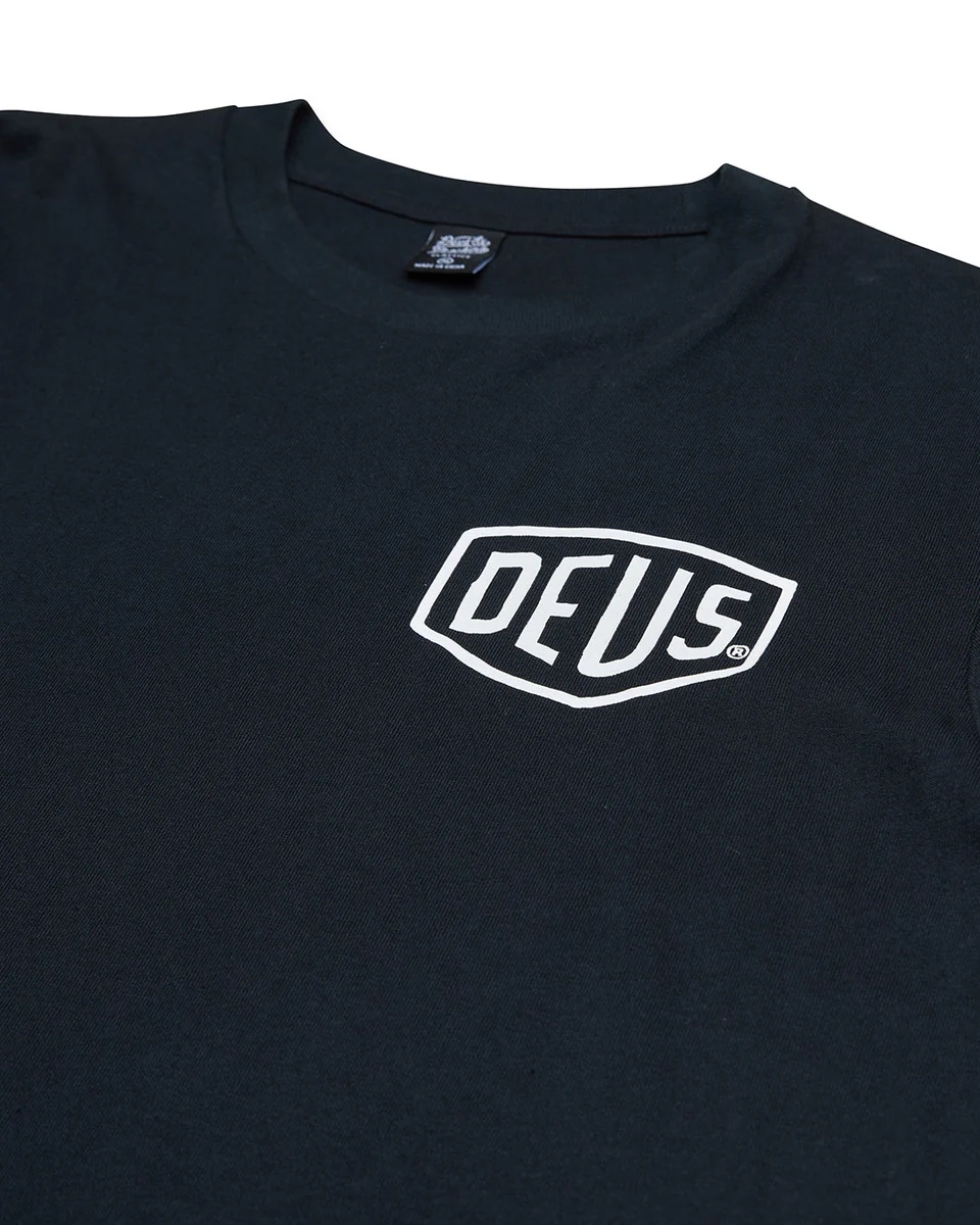 DEUS CARBY PICKUP TEE Größe: L Farbe: BLACK