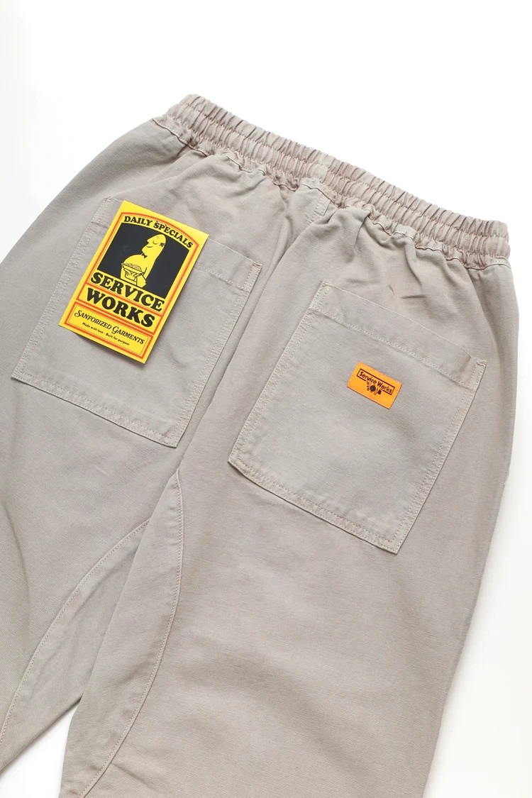 SERVICE WORKS CANVAS CHEF PANT Größe: XS Farbe: STONE