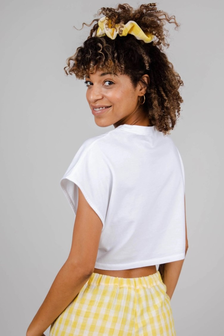 BRAVA GUAPA KNOTTED TEE