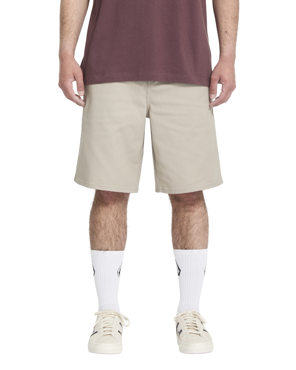 VOLCOM BILLOW SHORT 22 Größe: 28 Farbe: Beige