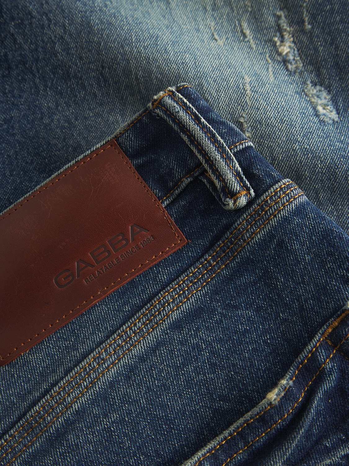 GABBA CARL OSKIN Größe: 38 Länge: 34 Farbe: D.BLUE DEN