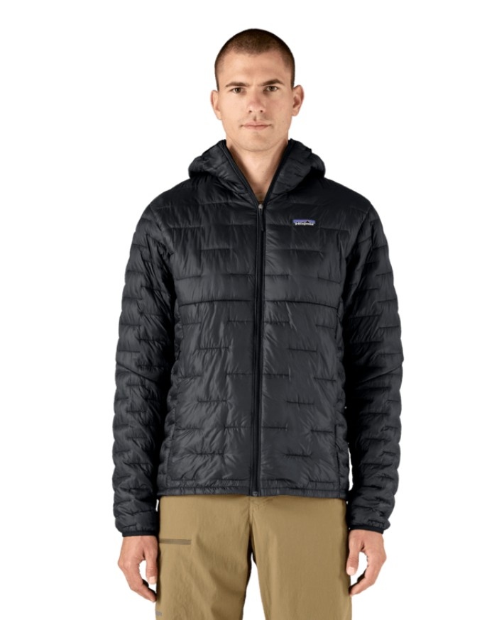 PATAGONIA M'S MICRO PUFF HOODY Größe: M Farbe: BLACK