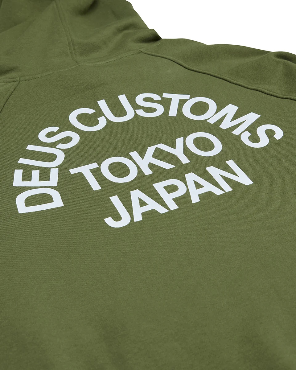 DEUS BEAMS CORDURA  HOODIE