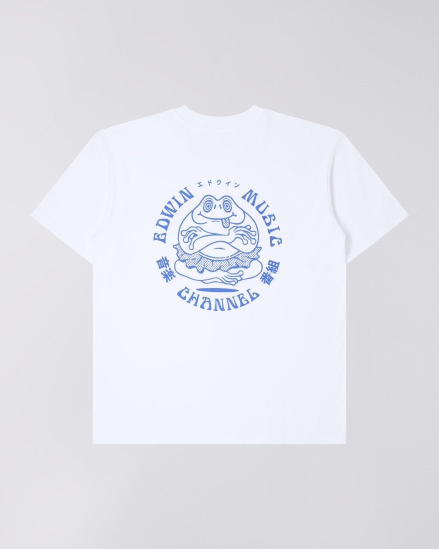 EDWIN EDWIN MUSIC CHANNEL TEE Größe: XL Farbe: WHITE
