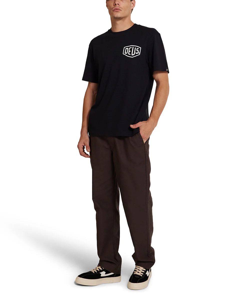 DEUS CARBY PICKUP TEE Größe: L Farbe: BLACK