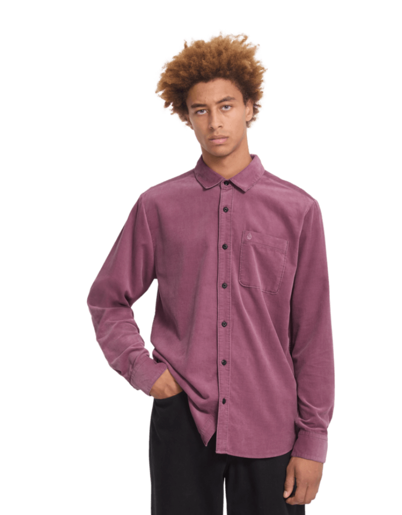 VOLCOM ZANDER CORD  L/S Größe: L Farbe: ORD