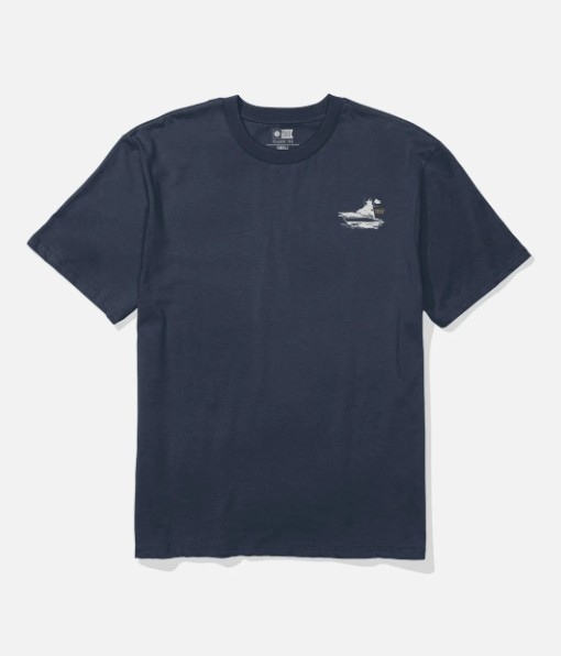 SALTYCREW ONBOARD SS TEE Größe: S Farbe: NAVY