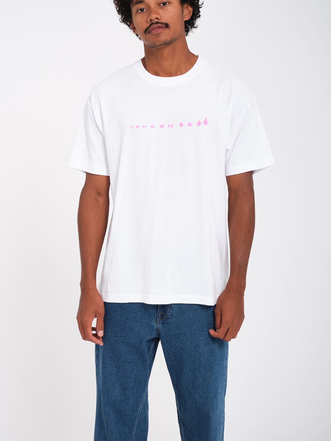 VOLCOM ARTHUR DINO LSE S/S Größe: L Farbe: WHT