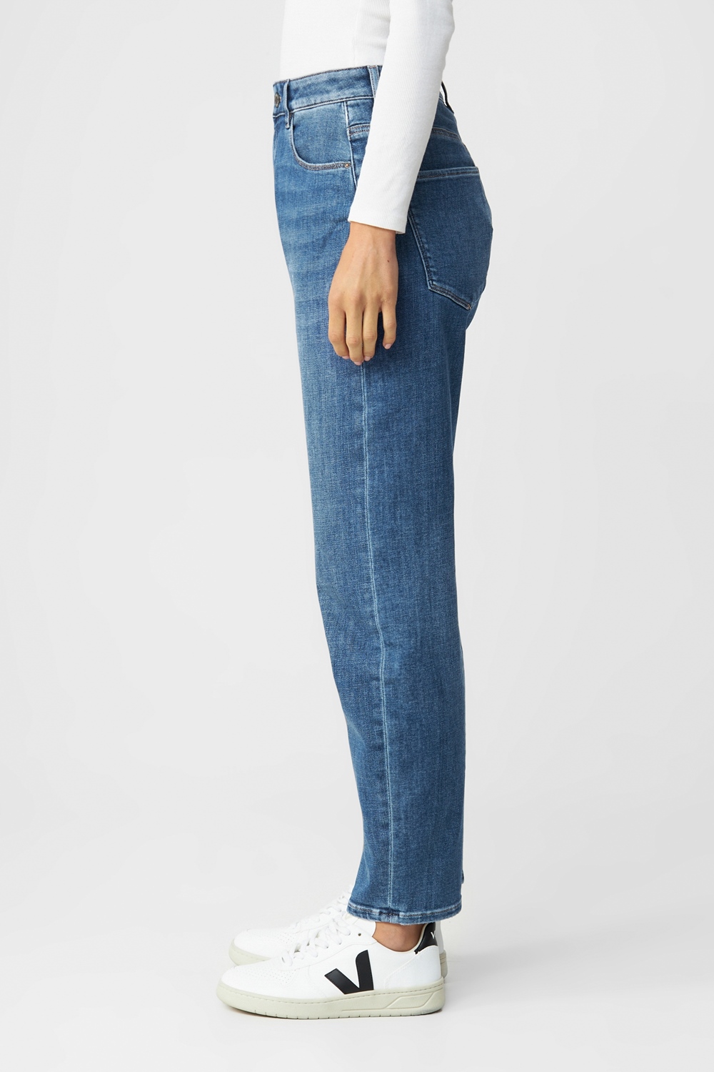 DAWN STARDUST O-SHAPE SOFT DENIM Größe: 26 Länge: 28 Farbe: M.BLUE