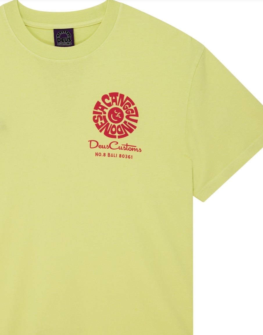 DEUS CANGGU TEE Größe: M Farbe: YELLOW
