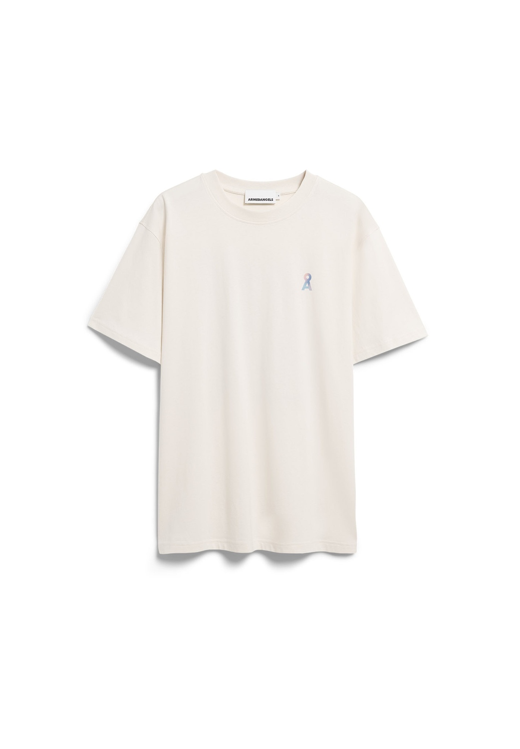 ARMEDANGELS MAARKOS LOVE SINCE T-SHIRT Größe: L Farbe: PURE