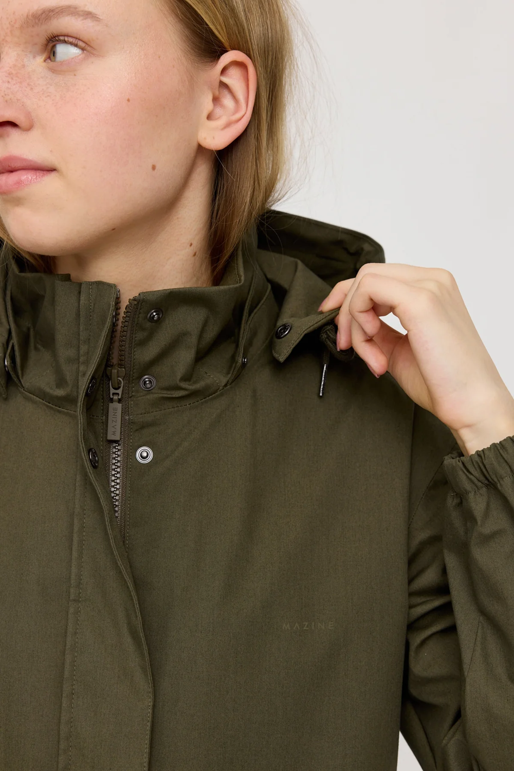 MAZINE NATURAL RAIN PARKA
