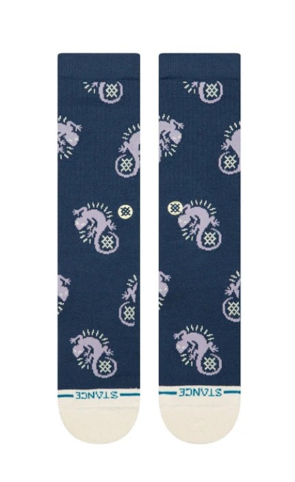 STANCE GECKO CREW Größe: L Farbe: PURPLE