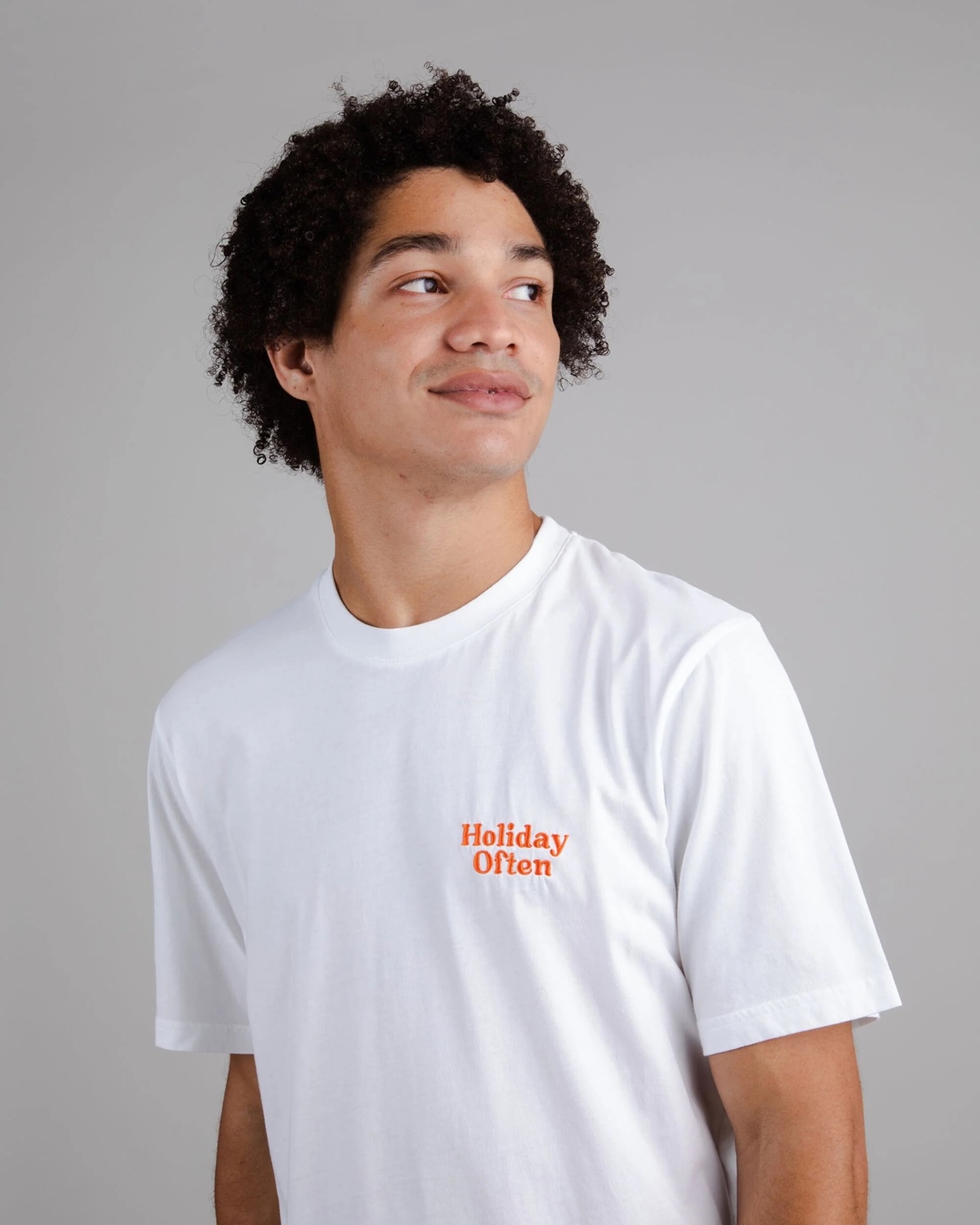 BRAVA HOLIDAY T-SHIRT Größe: S Farbe: WHITE