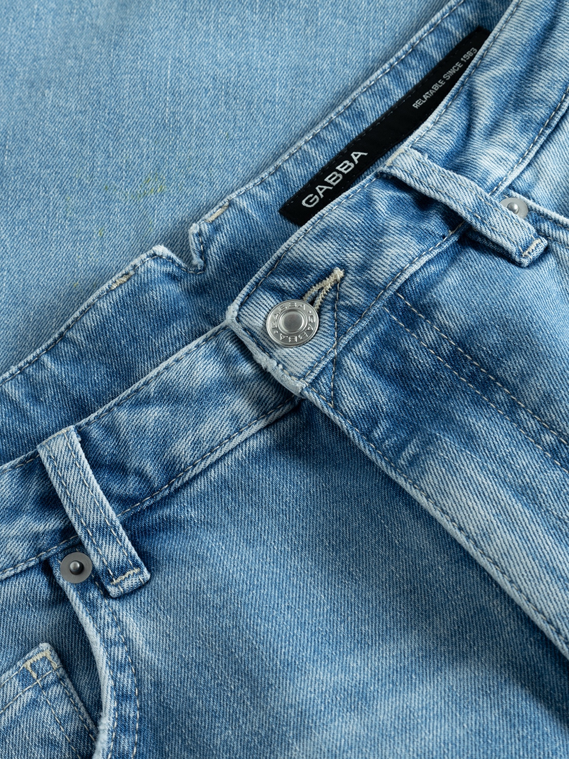 GABBA ATHEN F1012 Größe: 30 Länge: REG Farbe: LT. BLEUE