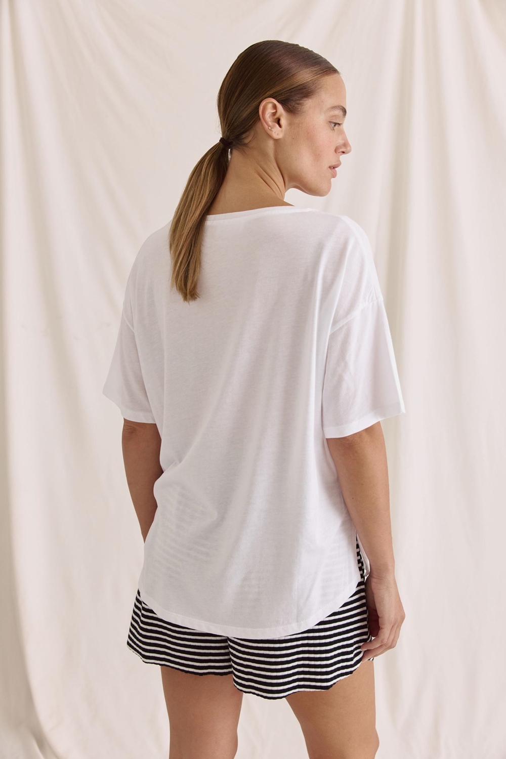 COTTON CANDY KARIAN T-SHIRT Größe: XS Farbe: WHITE